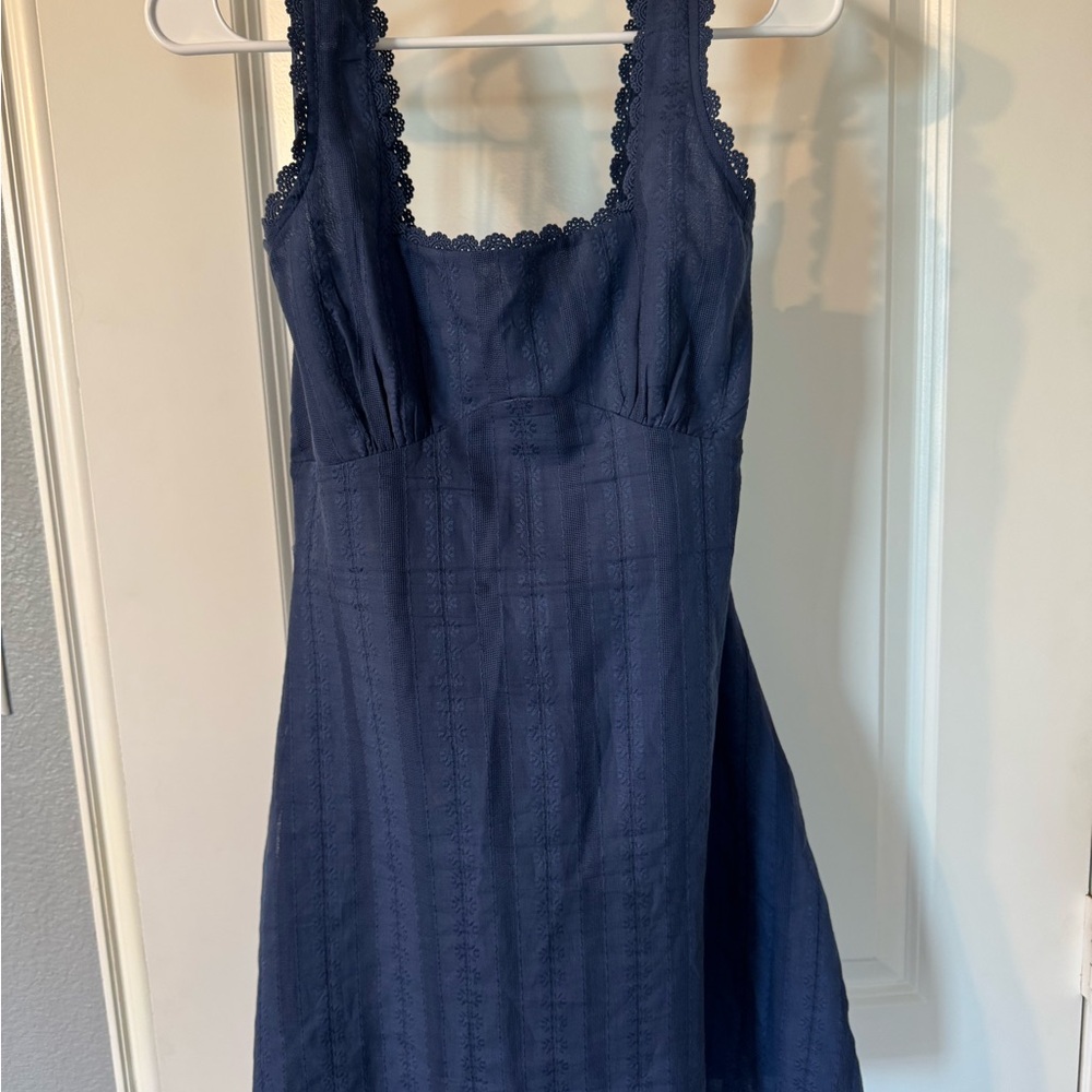 Viral Princess Polly Navy Dasha Mini Dress